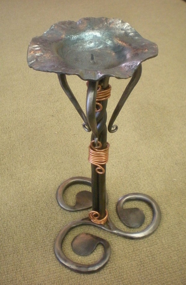 Triskele Candle Holder